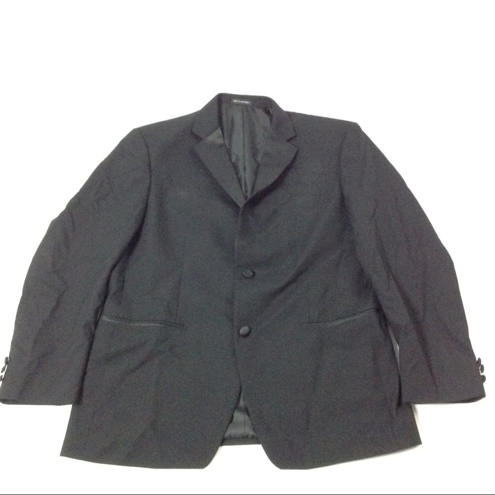 Neil Allyn Men's Tuxedo Jacket Suit 41 Short Black Blazer